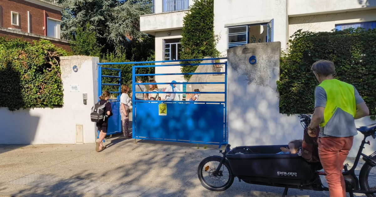 Dernière rentrée des enfants en CM2